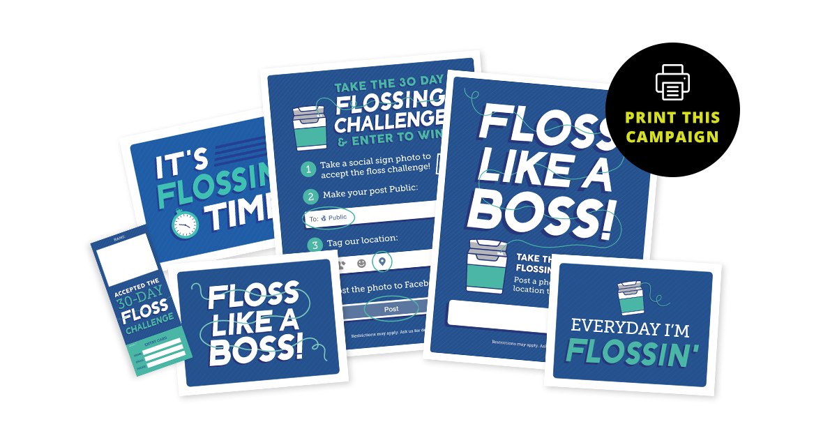 Floss Boss Campaign